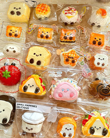 12 Pcs Taba Squishy Kit,Liquid Silicone for Squishy Maker with Guided,Waffles & Cat's Paw Mold